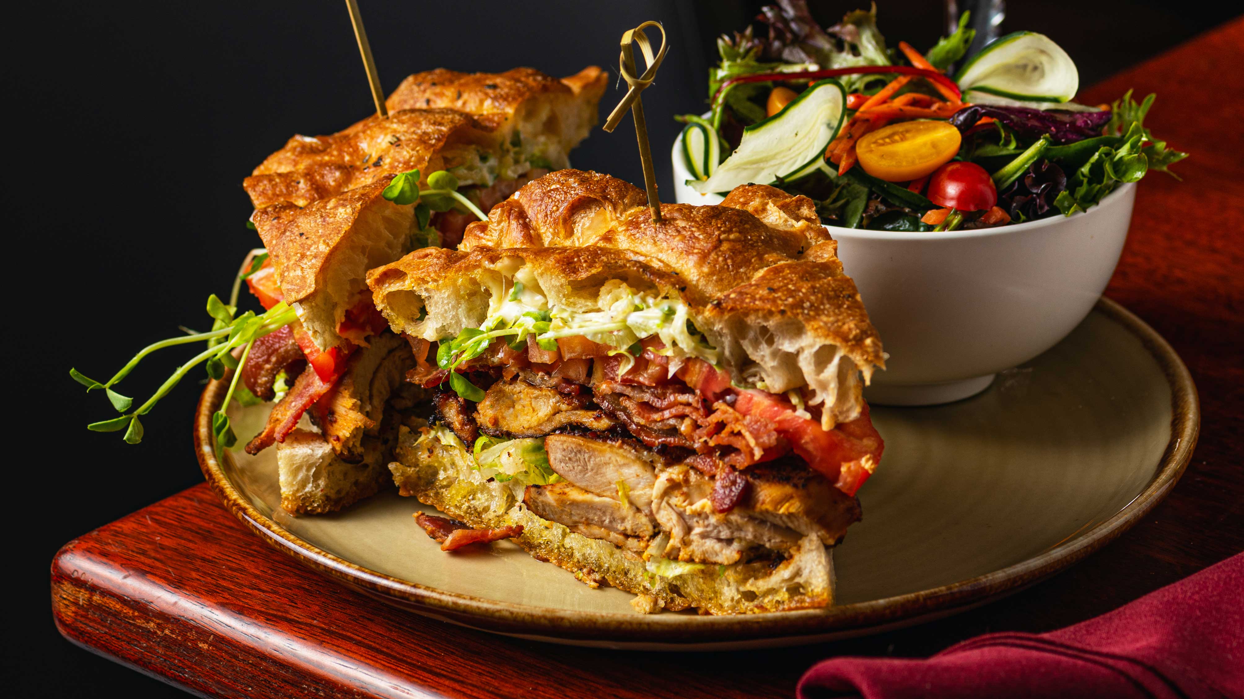 Smoked Club Sandwich