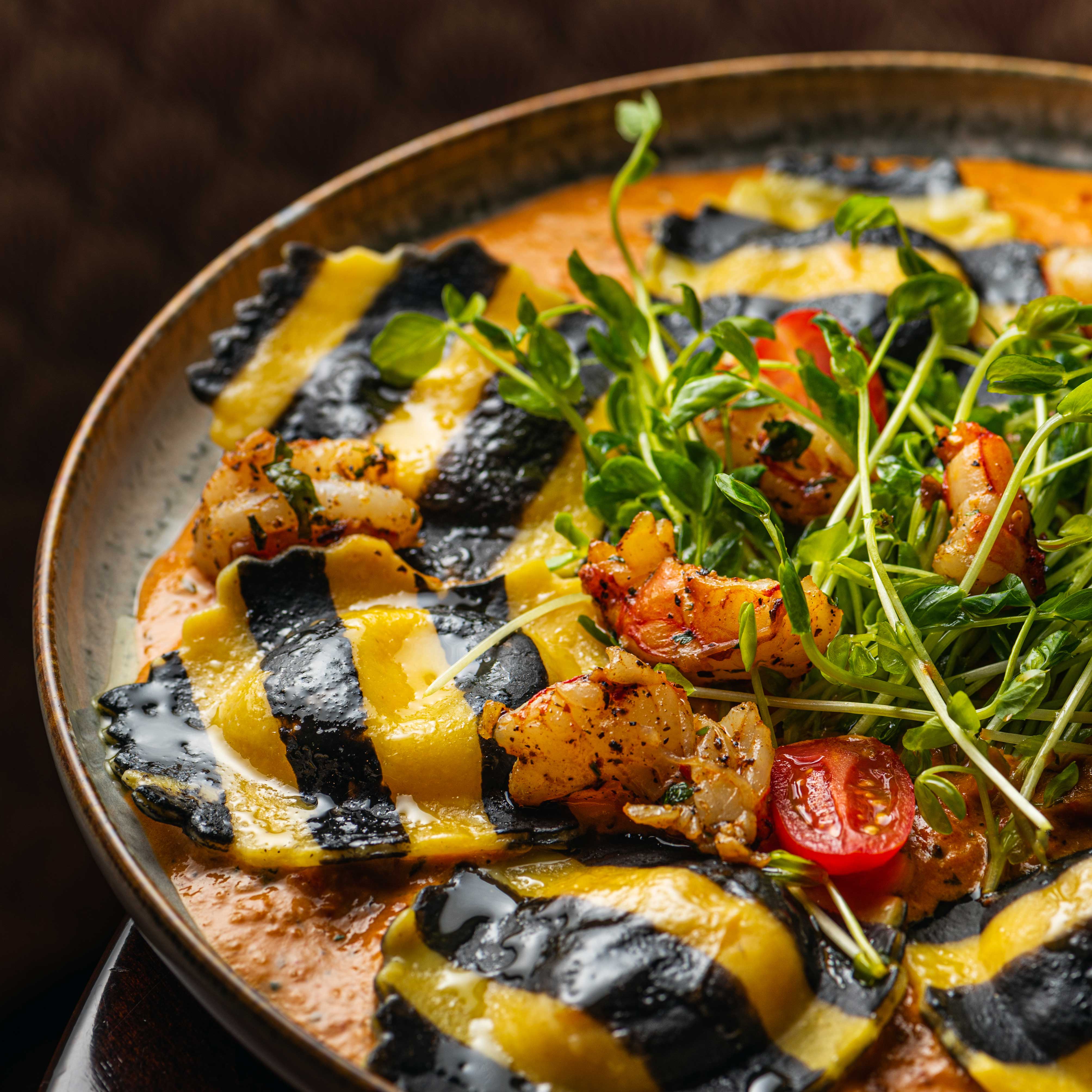 Lobster Ravioli Detail