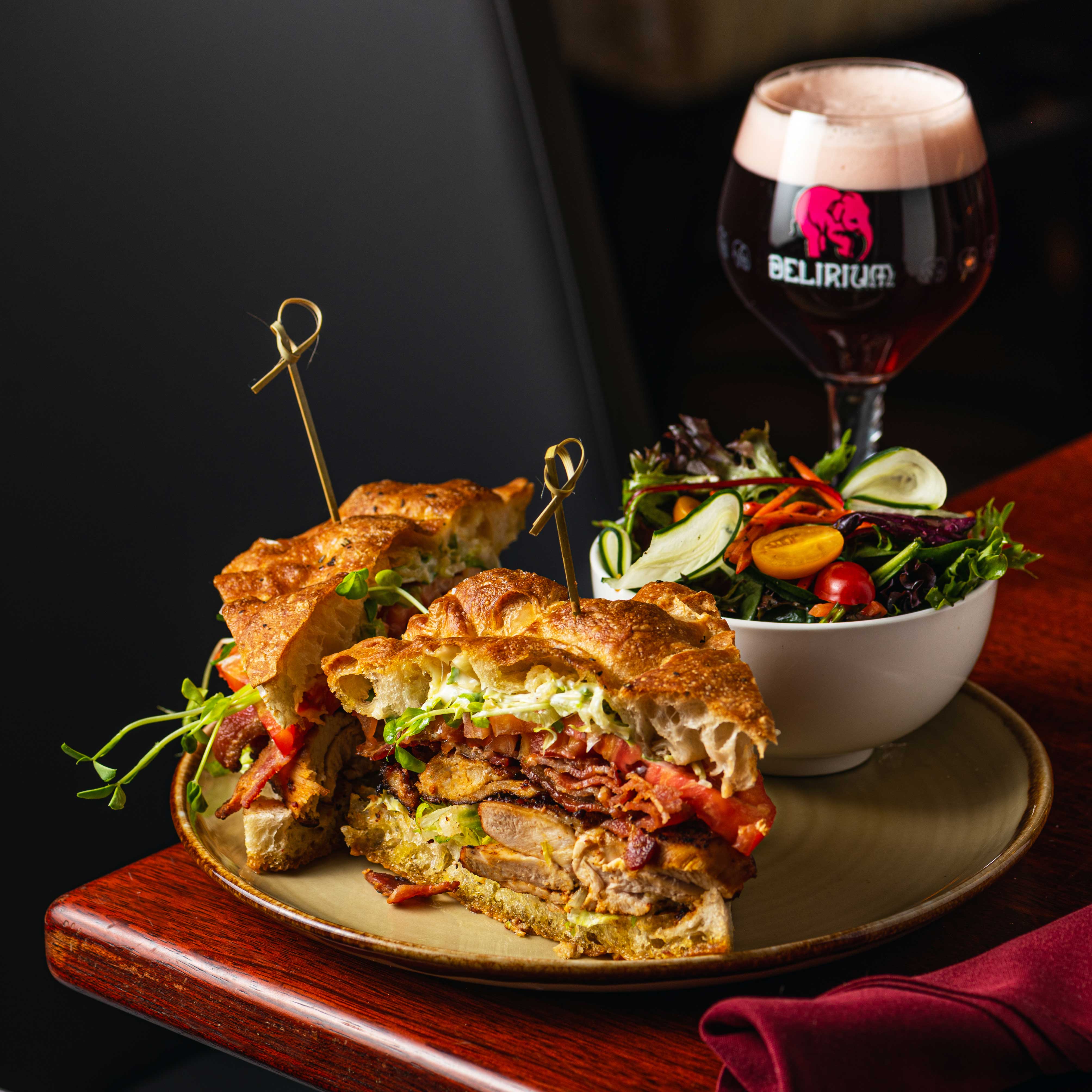 Smoked Club Sandwich